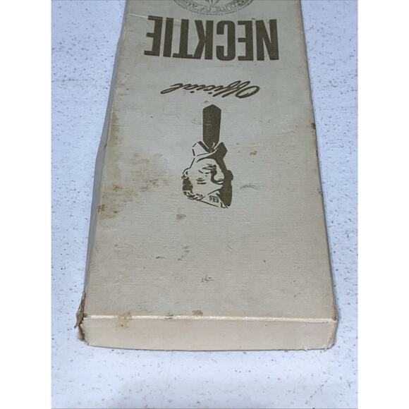 Vintage 1950's Boy Scouts of America Official Explorer Brown Necktie in Box BSA - Picture 7 of 7